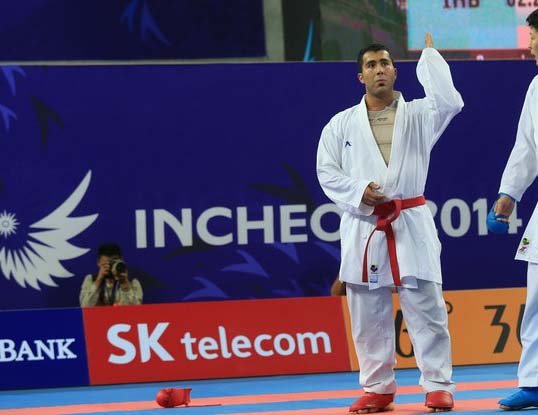 گنج‌زاده فینالیست مسابقات جهانی کاراته شد