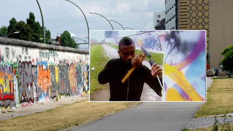 احتمال جریمه کالو بخاطر حکاکی روی دیوار برلین