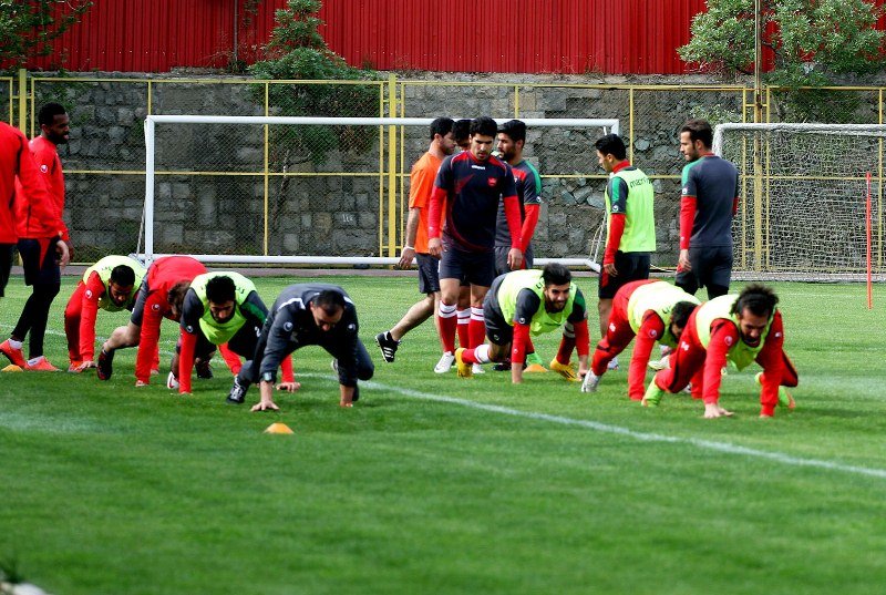 برگزاری تمرین پرسپولیس پشت در بسته