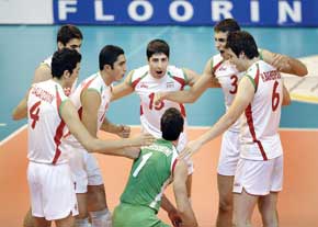 شکست والیبالیست‌های نوجوانان ایران