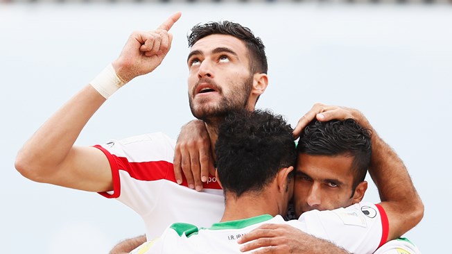 فوتبال ساحلی ایران هفتم جهان و اول آسیا