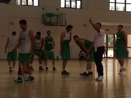 آغاز تمرینات ملی پوشان بسکتبال در غیاب حدادی