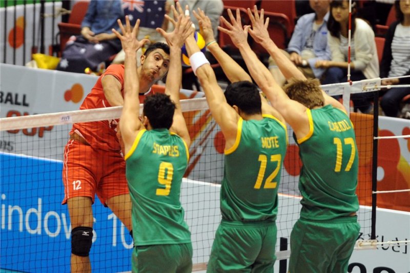 آغاز کری‌خوانی استرالیایی‌ها برای والیبال ایران