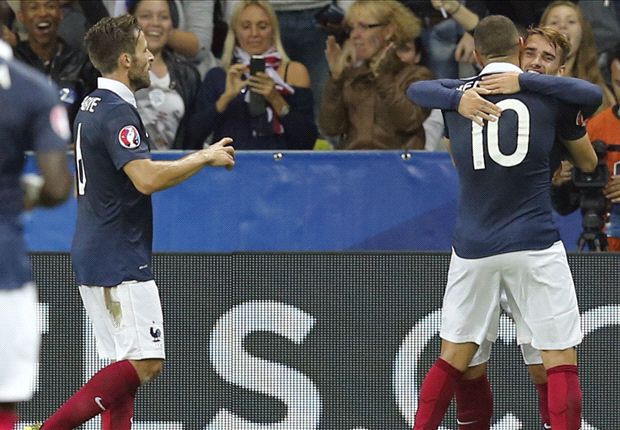 پیروزی پرگل فرانسه مقابل ارمنستان