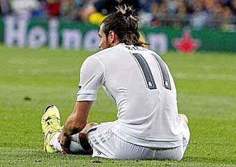 گرت بیل دیدار مقابل PSG را از دست داد