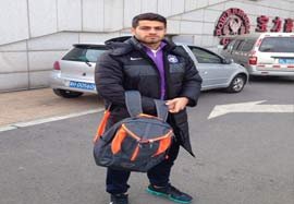 پورعلی گنجی در تمرینات السد شرکت میکند