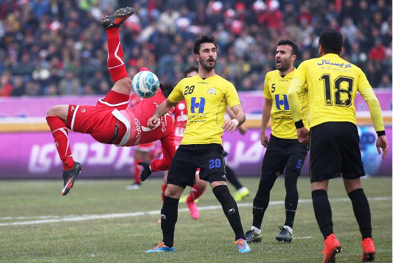 راه‌آهن 0 - پرسپولیس 2؛ پایان خوش نیم فصل