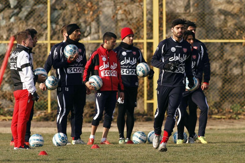 تمرین پرسپولیس با سوژه هایی جالب