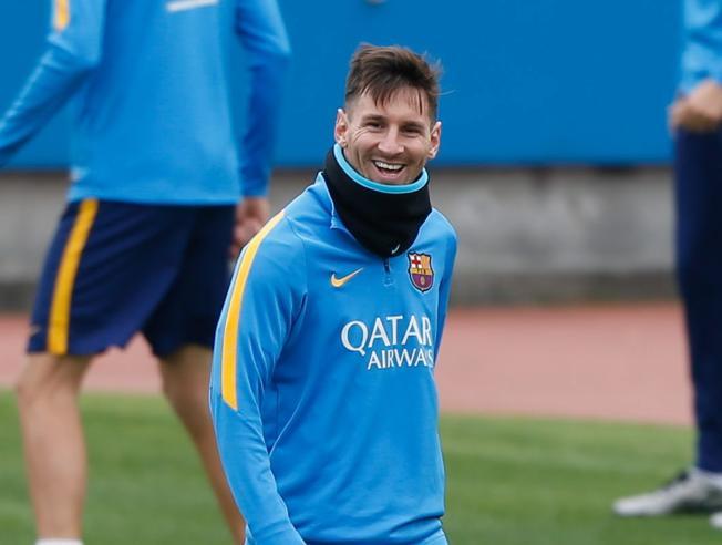 بازگشت لئو مسی به تمرینات بارسلونا