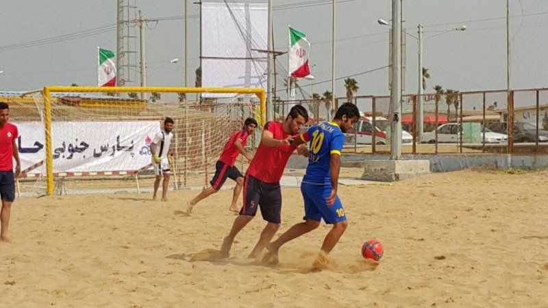 قهرمانی تیم ملی ب ساحلی در مسابقات جام فجر