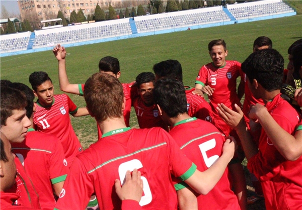 پیروزی تیم فوتبال نوجوانان ایران برابر ازبکستان