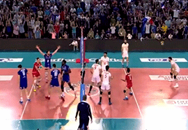 والیبالیست‌های ایران با ترکیب کامل مقابل لهستان