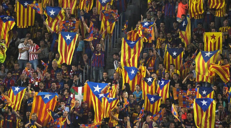 اعتراض بارسا به ممنوعیت حمل پرچم کاتالونیا