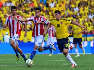پیش بازی کلمبیا - پاراگوئه