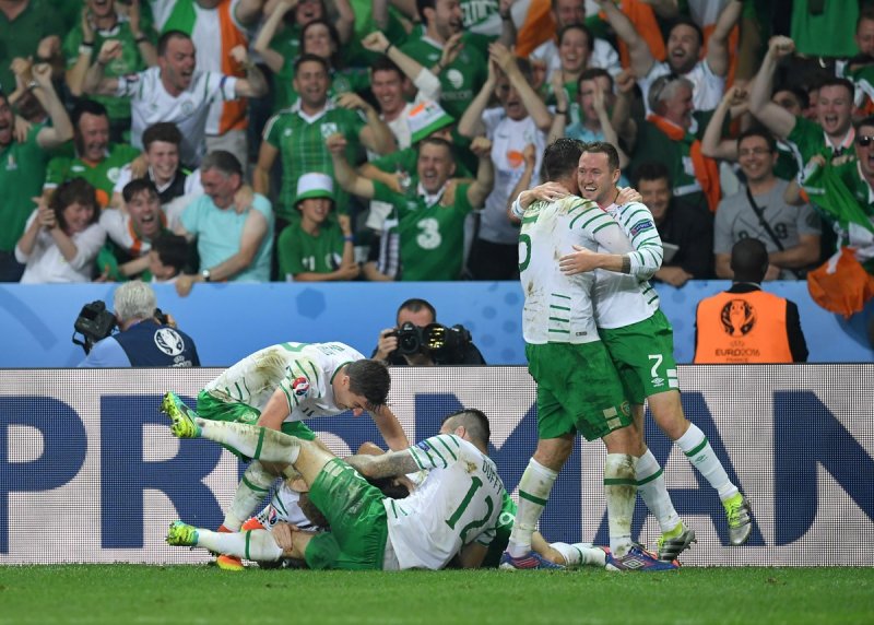ایتالیا 0-1 جمهوری ایرلند؛ صعود در دقیقه 85