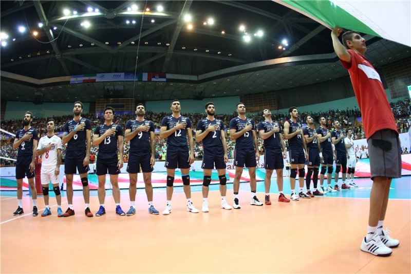 حضور والیبال ایران در 8 رویداد سال 2017 آسیا