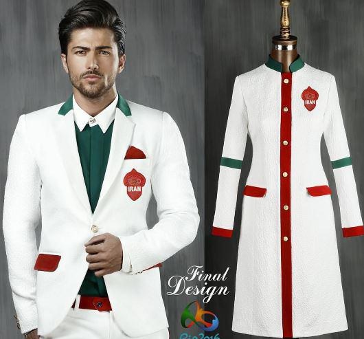 طرح نهایی لباس کاروان ایران برای المپیک
