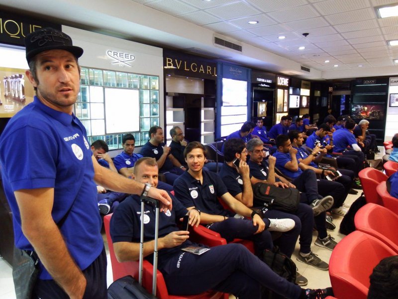 تیم ملی  بدون نکونام به ایتالیا سفر کرد