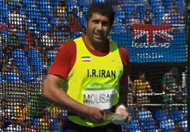 موسوی: بدترین رکورد دوران ورزشی ام را زدم