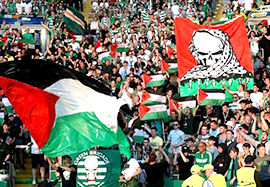 پرونده انضباطی سلتیک به خاطر پرچم فلسطین