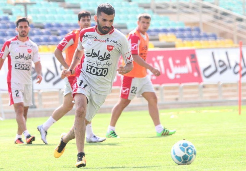 سکوت و غم باخت در تمرین پرسپولیس