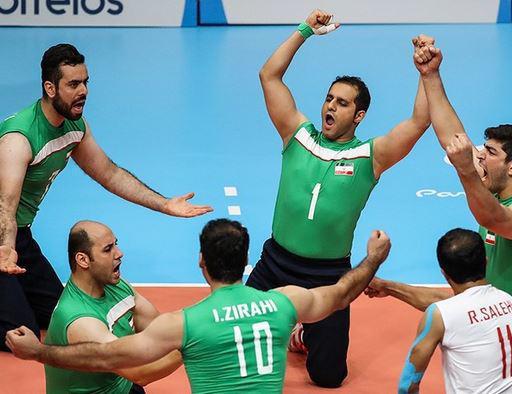 تیم والیبال نشسته ایران فینالیست شد