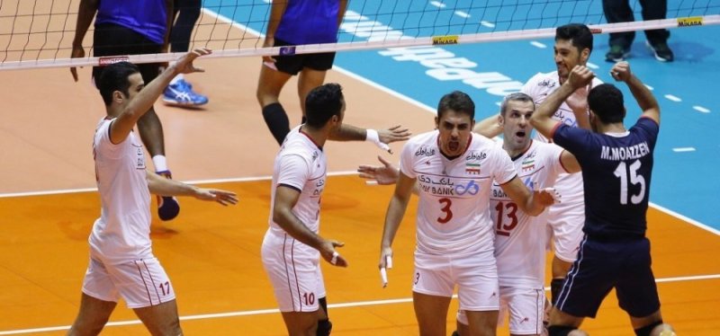 ایران ،در والیبال آسیا را شش تایی کرد