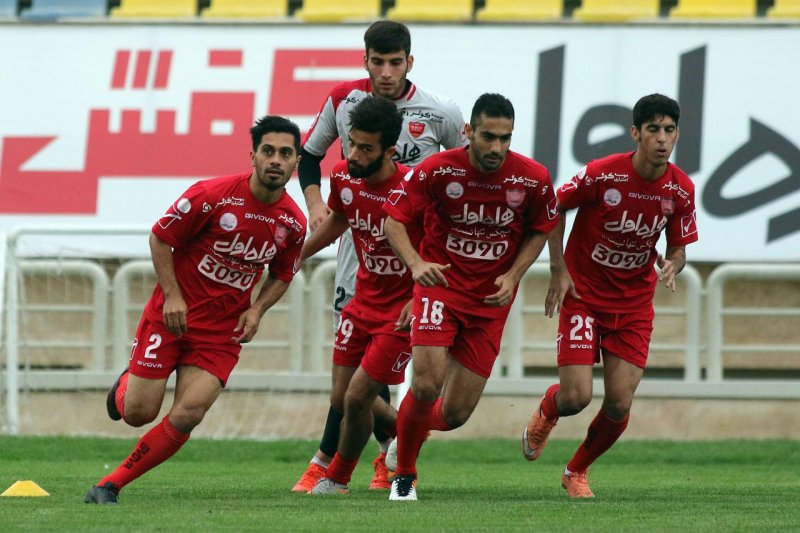 گزارش تمرین پرسپولیس