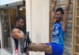 تمرینات آماده سازی سخت کنعانی زادگان در تعطیلات