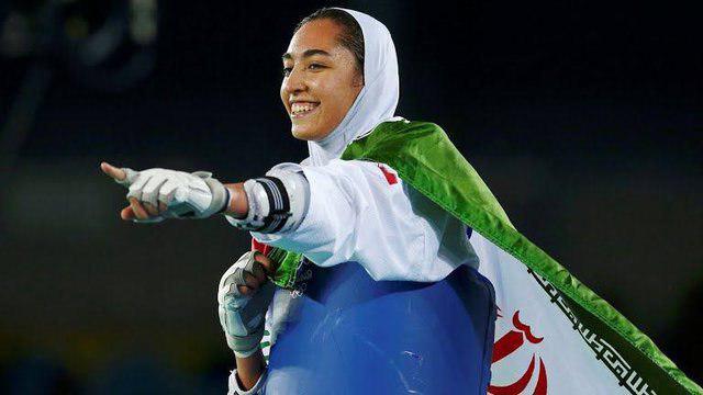 کیمیا علیزاده پرچم‌دار تکواندو قهرمانی جهان 2017 