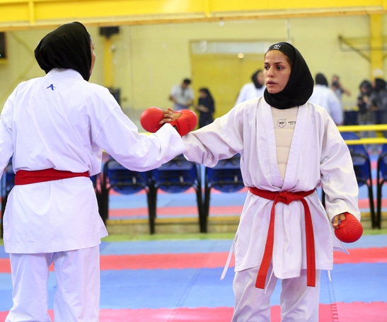 معرفی نفرات برتر انتخابی تیم کاراته دختران دانشجو