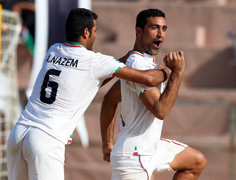 فوتبال ساحلی ایران بر بام آسیا ایستاد