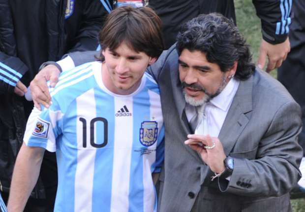 مارادونا: دوست داشتم رونالدو، آرژانتینی بود