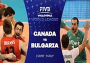 خلاصه والیبال کانادا 3-1 بلغارستان