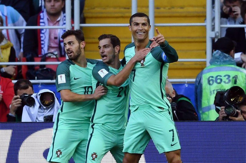 پیروزی پرتغال مقابل روسیه با گلزنی رونالدو