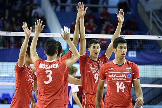 پیروزی قاطع امیدهای والیبال ایران در نخستین دیدار
