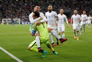 پرتغال 0(0)- (3)0 شیلی: صعود با درخشش براوو