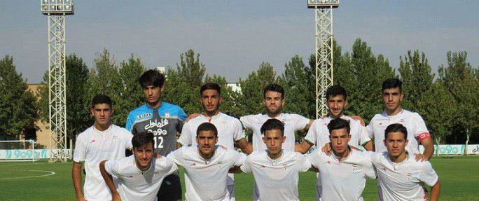 تساوی تیم فوتبال جوانان ایران در مسقط