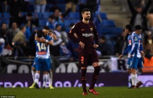 شکایت باشگاه اسپانیول از پیکه و بارسلونا