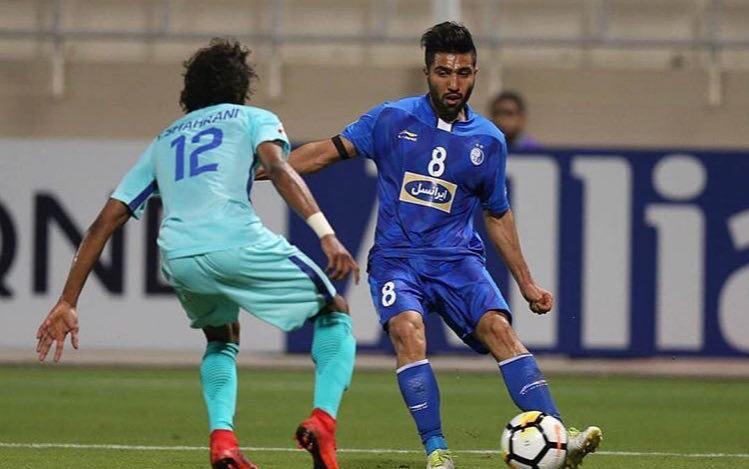 اسماعیلی بهترین پاسور استقلال برابر الهلال