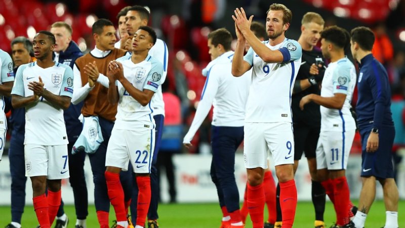 اعلام فهرست نهایی انگلیس برای جام جهانی 2018