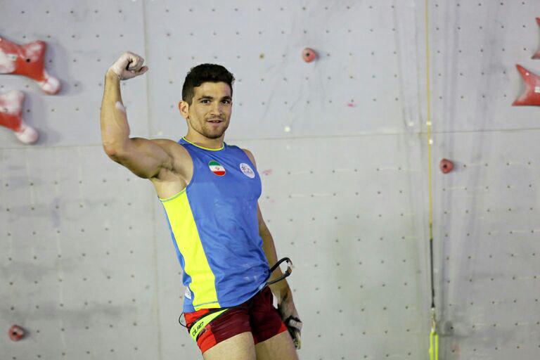 علیپور قهرمان جام جهانی سنگنوردی مسکو شد