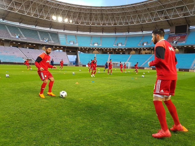 آخرین تمرین تیم ملی پیش از دیدار برابر تونس