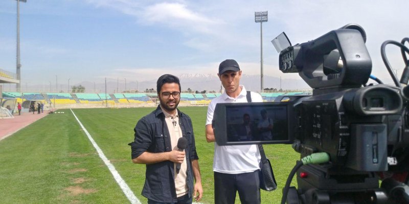 حضور گلمحمدی در تمرین پرسپولیس