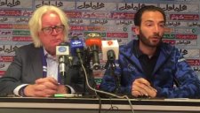کنفرانس خبری وینفرد شفر پس از بازی با گسترش فولاد
