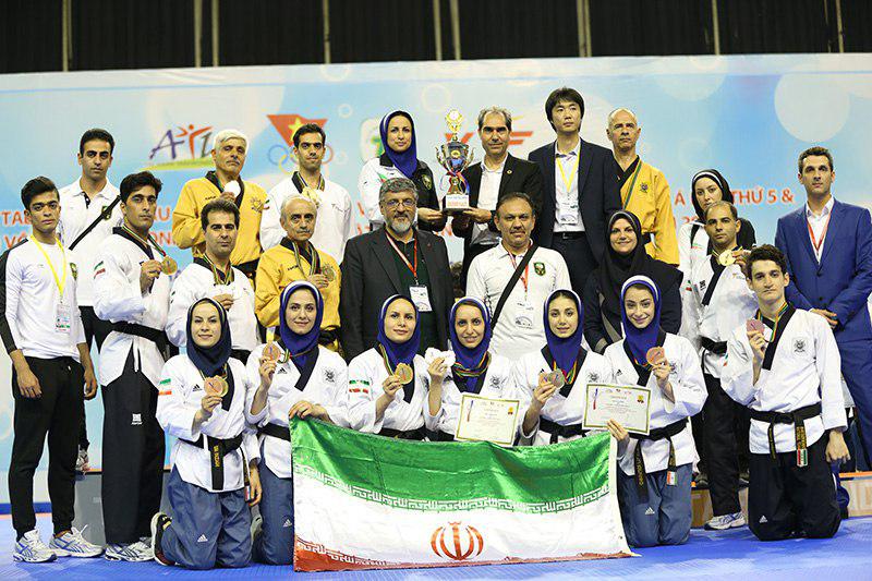 پومسه‌روهای ایرانی نایب قهرمان آسیا شدند 