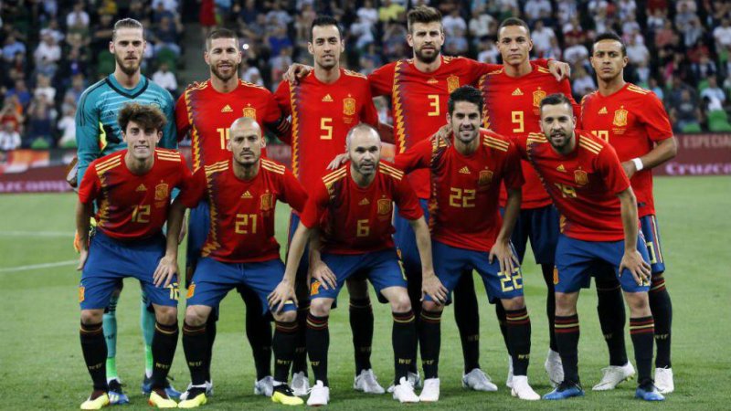 ترکیب تیم ملی اسپانیا اعلام شد 