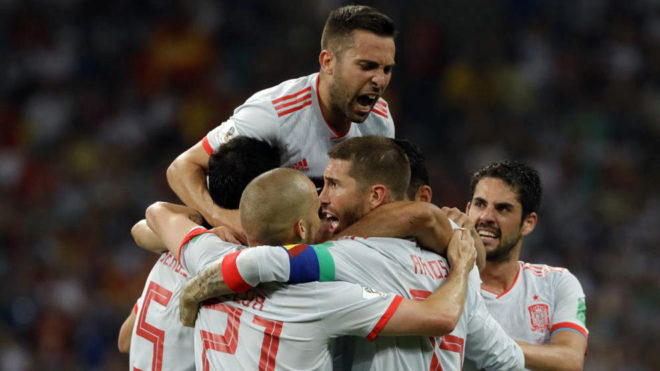 هدف اسپانیا مقابل ایران؛ اول برد، بعد گلباران!
