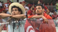 واکنش های هواداران در پایان بازی تونس - انگلیس
