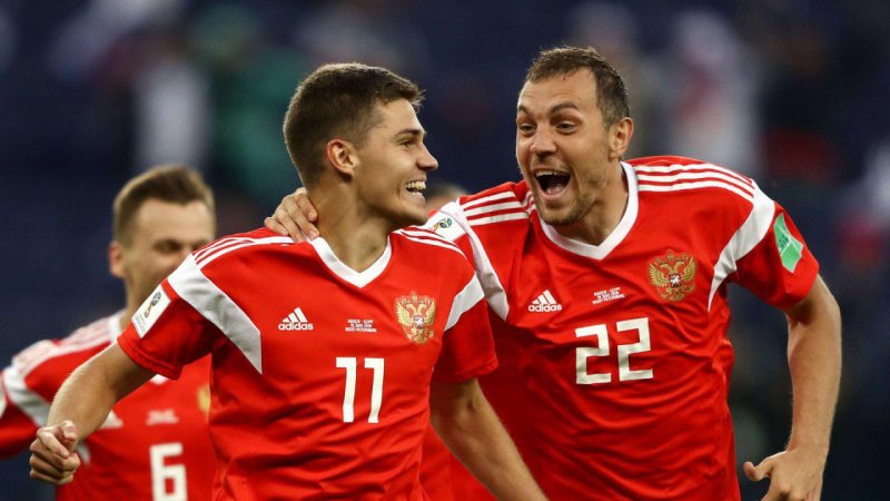 روسیه 3- مصر 1؛ صعود 99 درصدی میزبان
